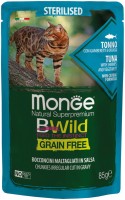 Фото - Корм для кошек Monge Bwild Grain Free Bocconcini Tonno 85 g 