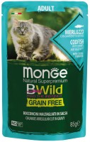 Фото - Корм для кошек Monge Bwild Grain Free Merluzzo 85 g 