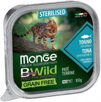 Фото - Корм для кошек Monge Bwild Grain Free Pate Tonno 100 g 