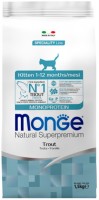Фото - Корм для кошек Monge Speciality Line Monoprotein Kitten Trout  1.5 kg