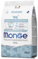 Фото - Корм для кошек Monge Speciality Line Monoprotein Kitten Trout  400 g