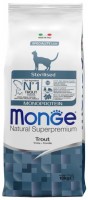 Фото - Корм для кошек Monge Speciality Line Monoprotein Sterilised Trout  10 kg