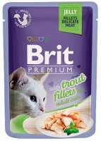 Фото - Корм для кошек Brit Premium Pouch Trout Fillets 85 g 