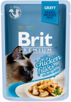 Фото - Корм для кошек Brit Premium Pouch Chicken Fillets 85 g 