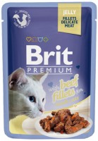 Фото - Корм для кошек Brit Premium Beef Jelly Pouch 85 g 