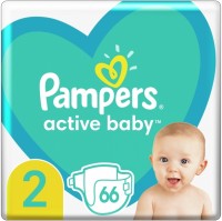 Фото - Подгузники Pampers Active Baby 2 / 66 pcs 