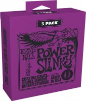 Фото - Струны Ernie Ball Slinky Nickel Wound 11-48 (3-Pack) 