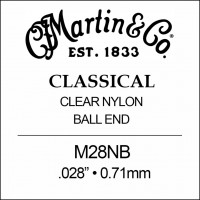 Фото - Струны Martin Classical Crystal Nylon Ball End 28 