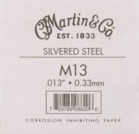 Фото - Струны Martin M13 Silvered Steel String