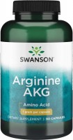 Фото - Аминокислоты Swanson Arginine AKG 90 cap 