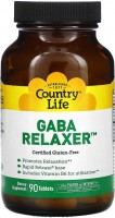 Фото - Аминокислоты Country Life GABA Relaxer 90 tab 