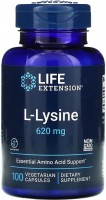 Фото - Аминокислоты Life Extension L-Lysine 620 mg 100 cap 