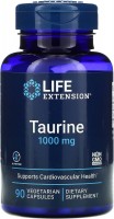 Фото - Аминокислоты Life Extension Taurine 1000 mg 90 cap 