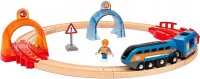 Фото - Автотрек / железная дорога BRIO Action Tunnel Circle Set 33974 