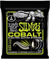 Фото - Струны Ernie Ball Slinky Cobalt 10-46 (3-Pack) 