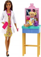 Фото - Кукла Barbie Pediatrician Playset Brunette GTN52 