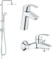 Фото - Набор смесителей Grohe Eurosmart 123246R 