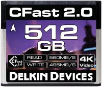 Фото - Карта памяти Delkin Devices Premium CFast 2.0 560 512 ГБ