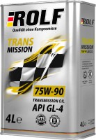 Фото - Трансмиссионное масло Rolf Transmission 75W-90 GL-4 4 л