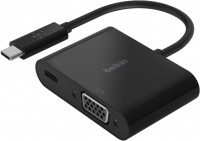 Фото - Картридер / USB-хаб Belkin USB-C to VGA + Charge Adapter 