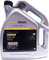 Фото - Моторное масло Castrol GTX RN-SPEC 5W-30 RN720 5L 5 л