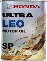Фото - Моторное масло Honda Ultra LEO 0W-20 SP 4L 4 л