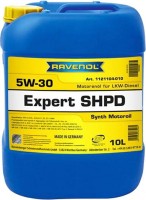 Фото - Моторное масло Ravenol Expert SHPD 5W-30 10 л