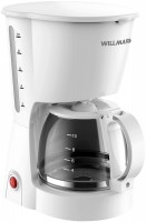 Кофеварка Willmark WCM-1350D белый