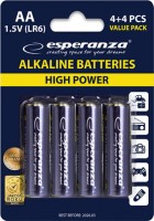 Фото - Аккумулятор / батарейка Esperanza High Power  8xAA