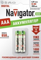 Фото - Аккумулятор / батарейка Navigator 2xAAA 850 mAh
