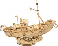 Фото - 3D пазл Robotime Fishing Ship 