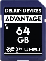 Фото - Карта памяти Delkin Devices Advantage UHS-I SD 64 ГБ