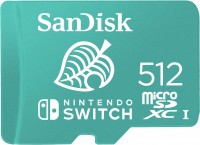 Фото - Карта памяти SanDisk microSDXC Memory Card For Nintendo Switch 512 ГБ