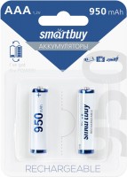 Аккумулятор / батарейка SmartBuy 2xAAA 950 mAh 