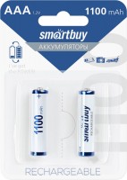 Аккумулятор / батарейка SmartBuy 2xAAA 1100 mAh 