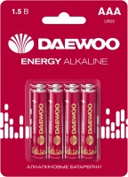 Фото - Аккумулятор / батарейка Daewoo Energy Alkaline  8xAAA