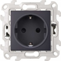 Фото - Розетка Simon 24 Harmonie 2420432-038 графит