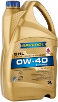 Фото - Моторное масло Ravenol SHL 0W-40 5 л