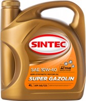 Фото - Моторное масло Sintec Super Gazolin 10W-40 4 л