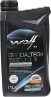 Фото - Моторное масло WOLF Officialtech 5W-30 C3 LL-III 1 л