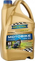 Фото - Моторное масло Ravenol Racing 4-T Motobike 10W-50 4 л