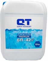 Фото - Охлаждающая жидкость QT-Oil Antifreeze Premium G11 -42 Blue 10 л