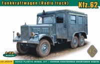 Фото - Сборная модель Ace Funkkraftwagen Radio Truck Kfz.62 (1:72) 