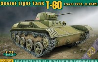 Фото - Сборная модель Ace Soviet Light Tank T-60 (1:72) 