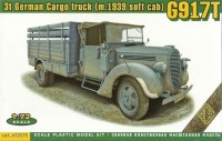 Фото - Сборная модель Ace 3t German Cargo Truck (m.1939) G917T (1:72) 