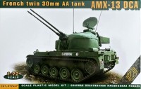 Фото - Сборная модель Ace French Twin 30mm AA Tank AMX-13 DCA (1:72) 