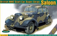 Фото - Сборная модель Ace British WW2 Staff Car Super Snipe Saloon (1:72) 