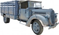 Фото - Сборная модель Ace 3t German Cargo Truck (m. 1939 Soft Cab) G917T (1:72) 