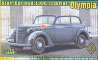 Фото - Сборная модель Ace Staff Car mod.1938 (Cabrio) Olympia (1:72) 