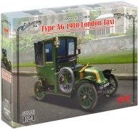 Фото - Сборная модель ICM Type AG 1910 London Taxi (1:24) 